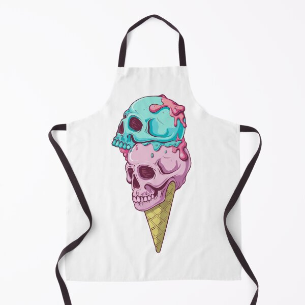 Item preview, skull ice cream designed and sold by craftyaliens.