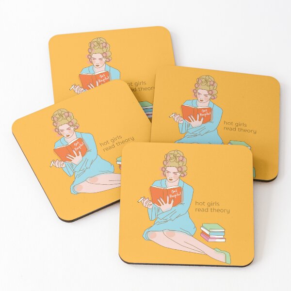 Item preview, ♥ hot girls read theory ♥ designed and sold by jo m..