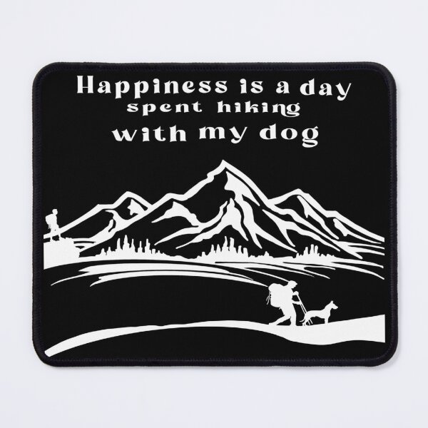 Item preview, Hiking With My Dog | Outdoor Adventure Nature Scene Design designed and sold by Brian Gollob Creative Art.