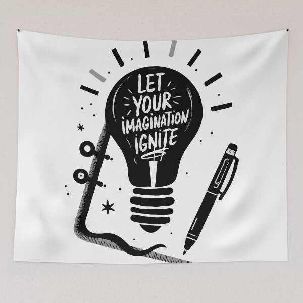 Item preview, Let your imagination ignite designed and sold by scarlov.
