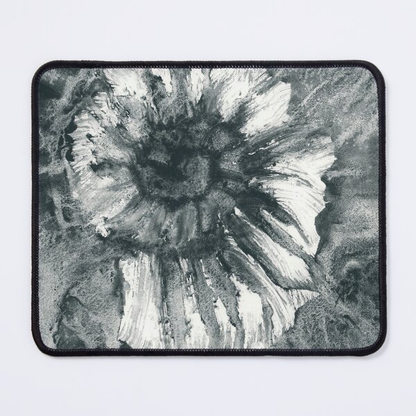 Item preview, Lunar Black Ammonite Fossil Watercolor Painting designed and sold by Valerie Englehart.