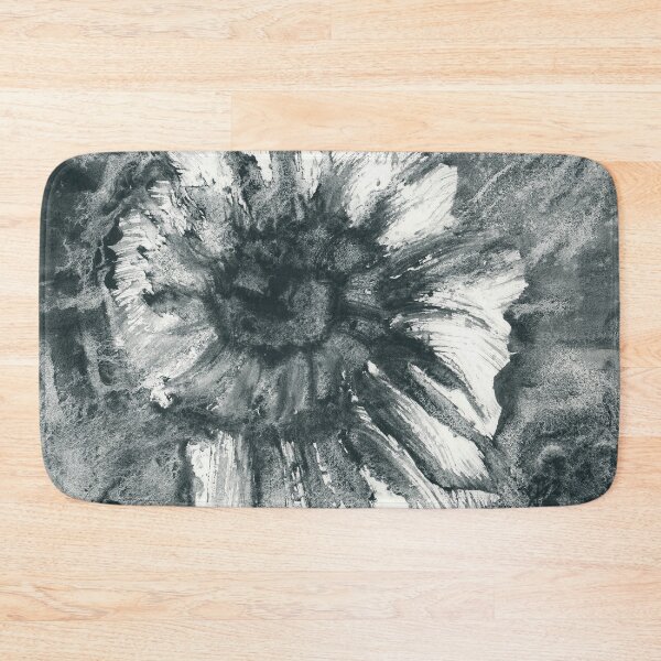 Item preview, Lunar Black Ammonite Fossil Watercolor Painting designed and sold by Valerie Englehart.