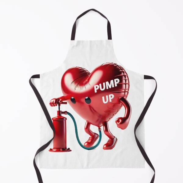 Item preview,  Red heart baloon Pump up - Fuel Your Own Power designed and sold by Atarac.