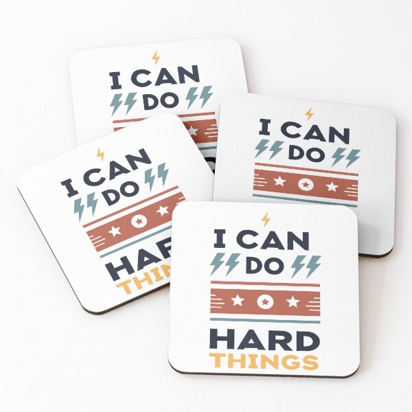 Item preview, I Can Do Hard Things designed and sold by ThatBBStore.