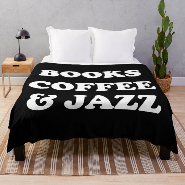Item preview, Books coffee and Jazz  designed and sold by Inspirationmotivation.