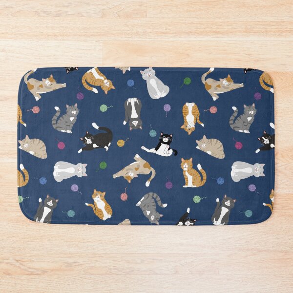 Item preview, Cute Cats and Yarn designed and sold by spoonlessmarket.