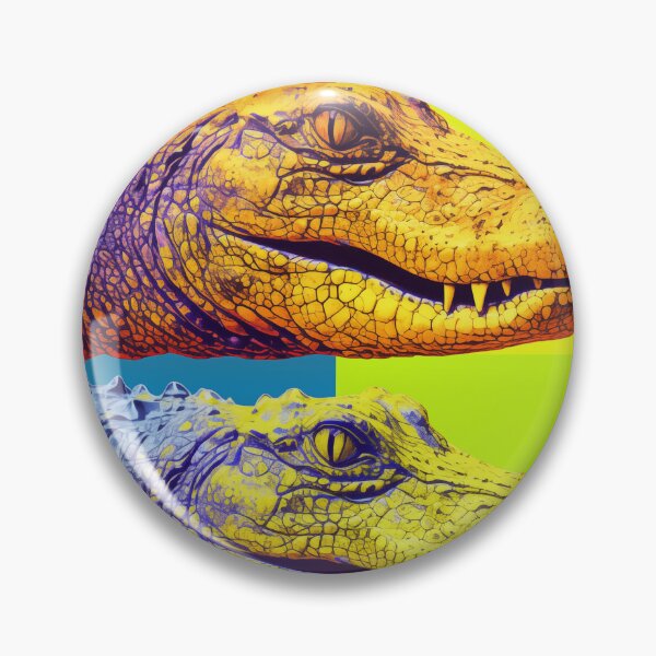 Item preview, Alligator Popart designed and sold by RedHandedOD.