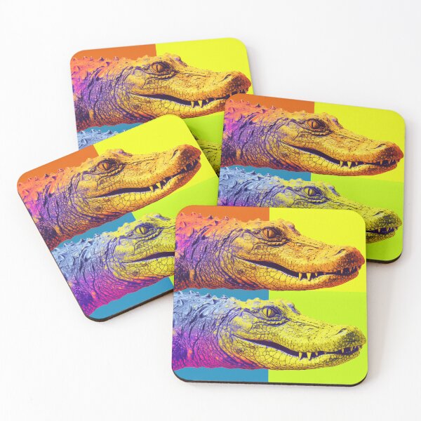 Item preview, Alligator Popart designed and sold by RedHandedOD.