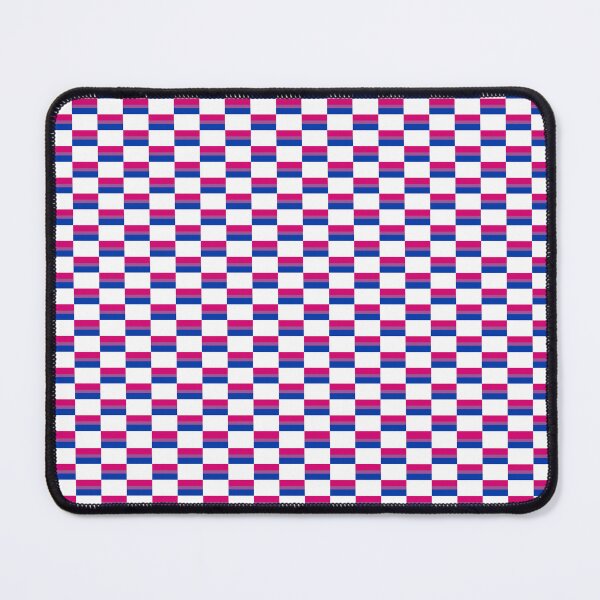 Item preview, Bisexual Flag Checkers (White) designed and sold by BeJolley.