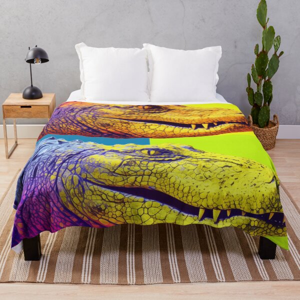 Item preview, Alligator Popart designed and sold by RedHandedOD.