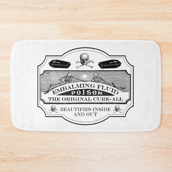 Item preview, Embalming Fluid Poison Apothecary Label  designed and sold by Spiderandfly.
