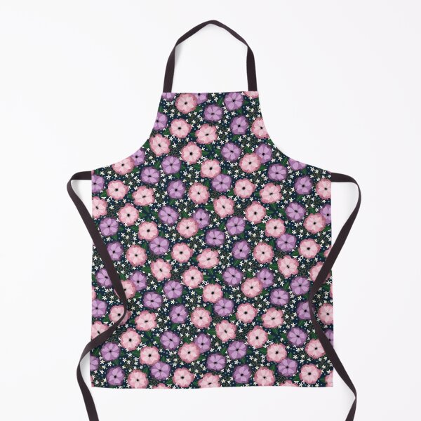 Item preview, Pink and Purple Florals with Mini Daisies designed and sold by spoonlessmarket.