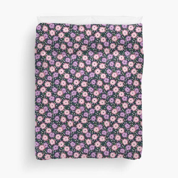 Item preview, Pink and Purple Florals with Mini Daisies designed and sold by spoonlessmarket.