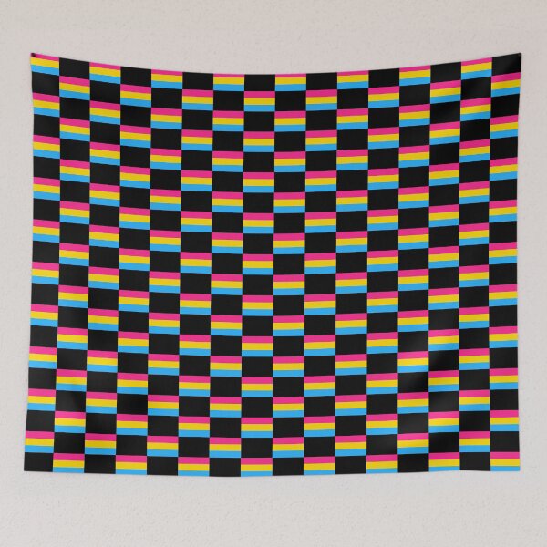 Item preview, Pansexual Pride Flag Checkers (Larger Version) designed and sold by BeJolley.