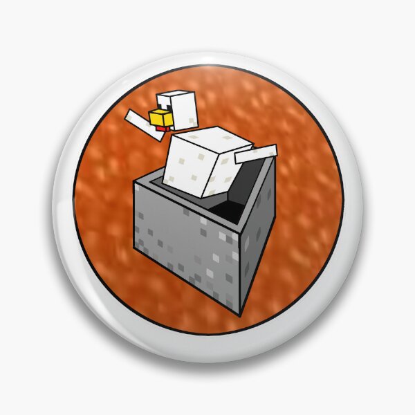 Item preview, Chicken in Minecart - Lava Circle designed and sold by Abbie3131.