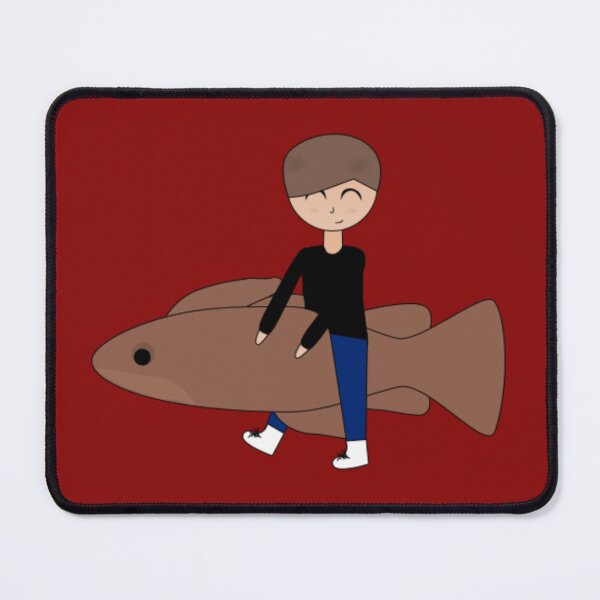 Item preview, Freddie Riding a Cod designed and sold by GooglyEyes-.
