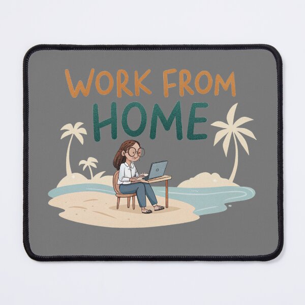 Item preview, Work From Home 2 designed and sold by Lucky Dog Merch.