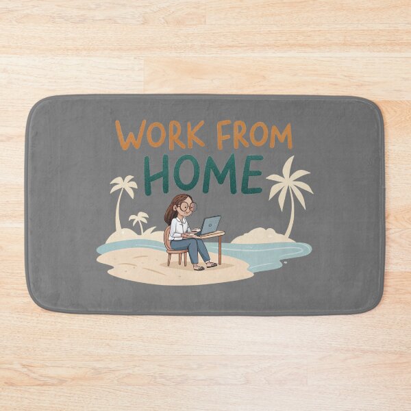 Item preview, Work From Home 2 designed and sold by Lucky Dog Merch.