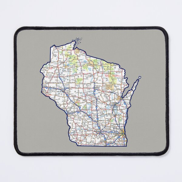 Item preview, Wisconsin Roadmap designed and sold by Havocgirl.
