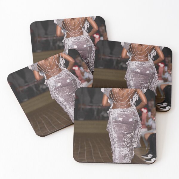 Item preview, Female Model On Runway Wearing Silver and Gray designed and sold by lessplay.
