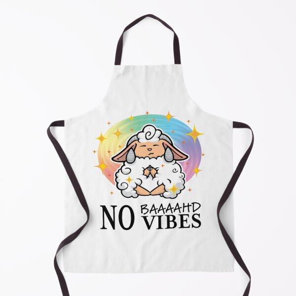 Item preview, ✨ No Baaaahd Vibes – Wear the Chill, Spread the Magic! ✨ designed and sold by KitWitch.
