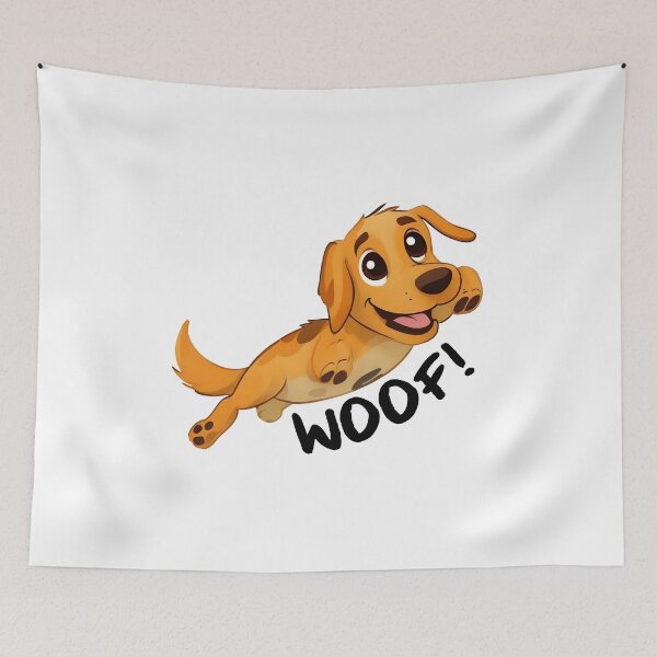 Item preview, Cute Jumping Dog designed and sold by GalacticLabs.