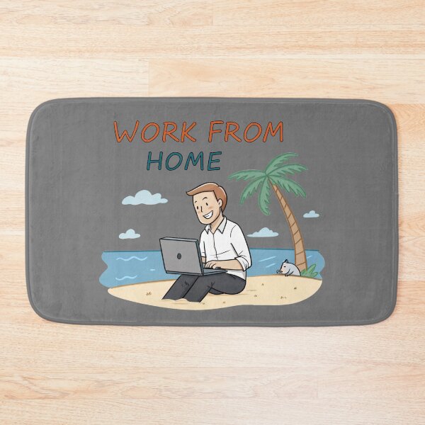 Item preview, Work From Home 3 designed and sold by Lucky Dog Merch.