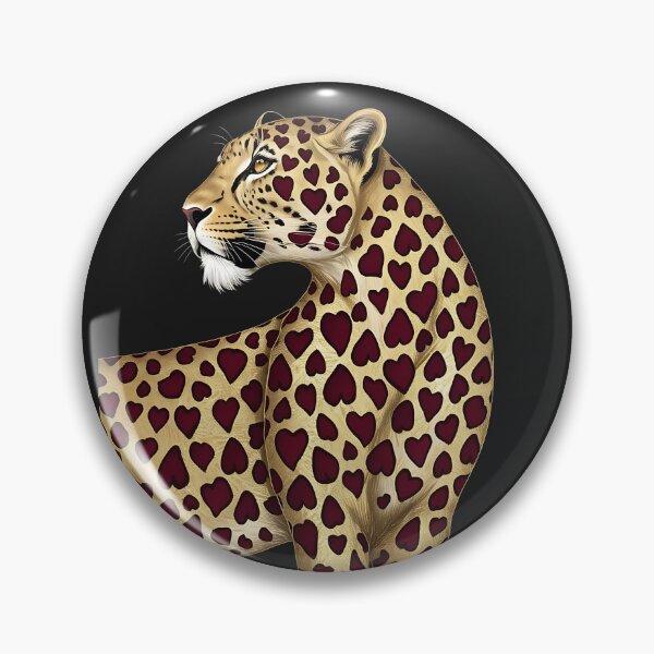 Item preview, Heart Leopard Print - Love and Wild Style Fusion designed and sold by UniversalFlair.