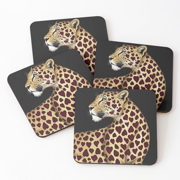 Item preview, Heart Leopard Print - Love and Wild Style Fusion designed and sold by UniversalFlair.