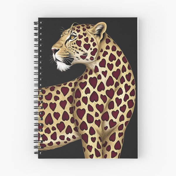 Item preview, Heart Leopard Print - Love and Wild Style Fusion designed and sold by UniversalFlair.