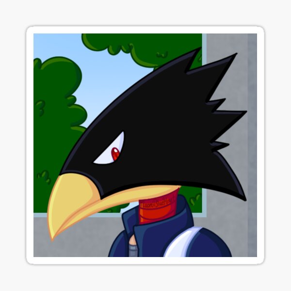 Vista previa del artículo con la obra «Fumikage Tokoyami», diseñado y vendido por NaomiBlueHeart.