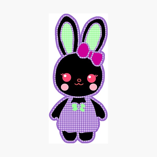 Item preview, Black Bunny designed and sold by fantasmahappy.