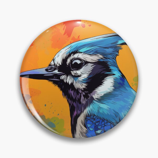 Item preview, Bluejay Popart designed and sold by RedHandedOD.