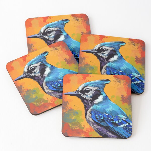 Item preview, Bluejay Popart designed and sold by RedHandedOD.