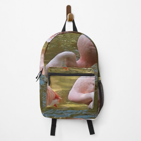 Item preview, Pink Flamingos in Tropical Water - Exotic Wildlife Photography designed and sold by Brian Gollob Creative Art.