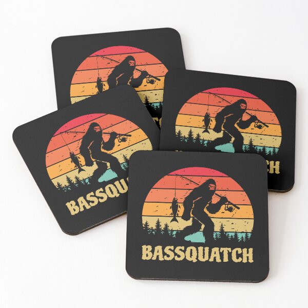 Item preview, Bassquatch – Sasquatch Fishing Bigfoot Cryptid  designed and sold by The Junto Shop.