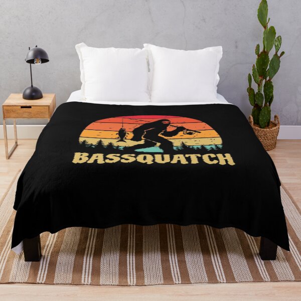 Item preview, Bassquatch – Sasquatch Fishing Bigfoot Cryptid  designed and sold by The Junto Shop.