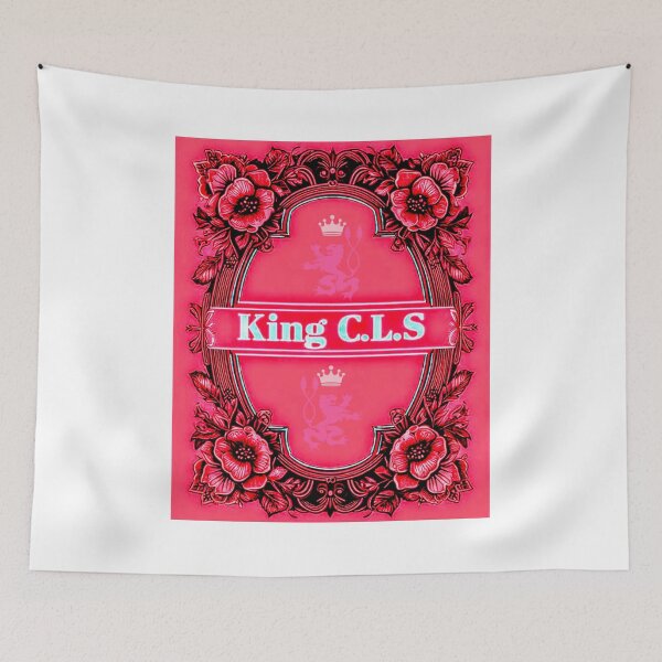 Item preview, King C.L.S The Vintage Lion's | Hot Pink | Light Pink | Pale Pink | White | Black designed and sold by Kingcls.