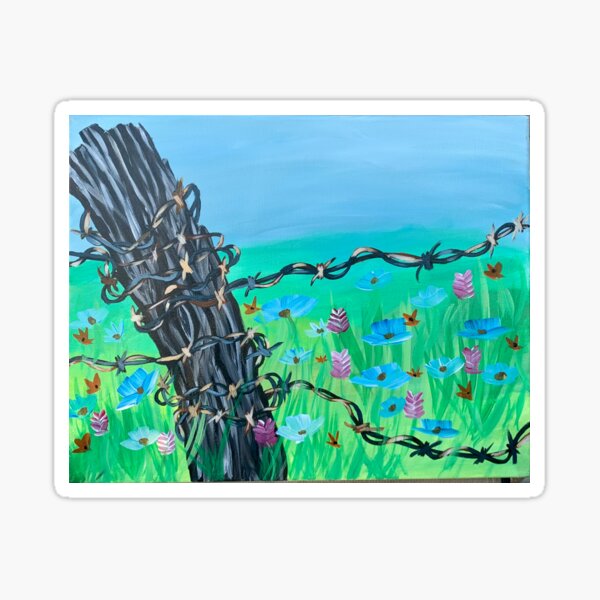Item preview, Rust and Petals designed and sold by PaintingsbyJ.