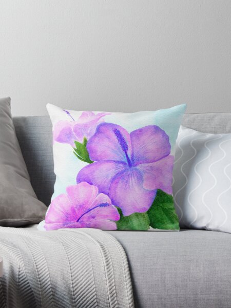Item preview, Hibiscus Watercolor designed and sold by PetalNPalette.