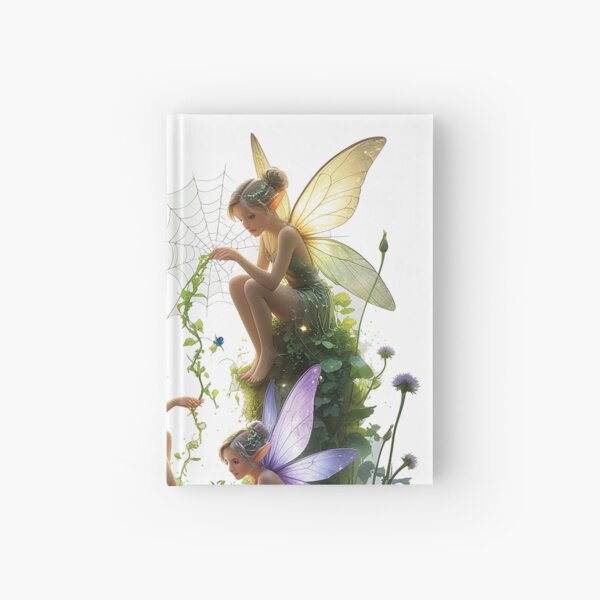 Item preview, Fairies in a garden designed and sold by UrbanUtopiaPress.