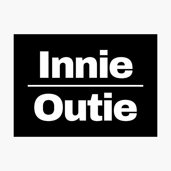 Item preview, Innie. Outie. designed and sold by EunsooLee.
