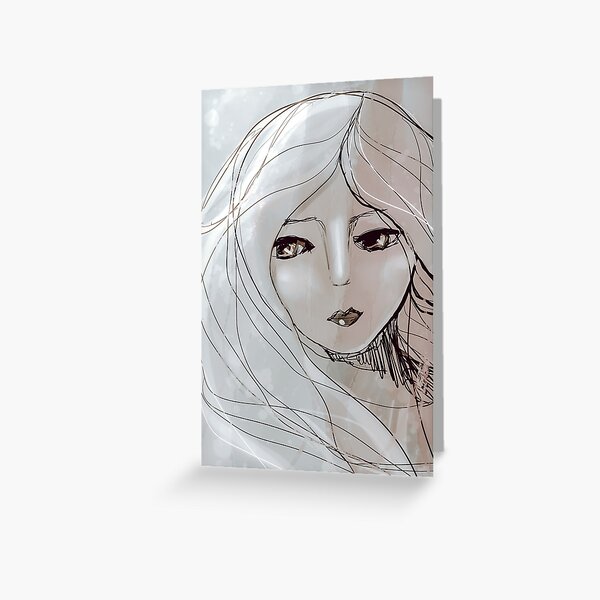 Item preview, Silver Haired Maiden designed and sold by kristalyncollection.
