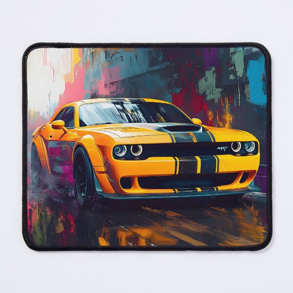 Item preview, Digital Pop Art Painting – Dodge Challenger SRT II designed and sold by AutoPopStudio.