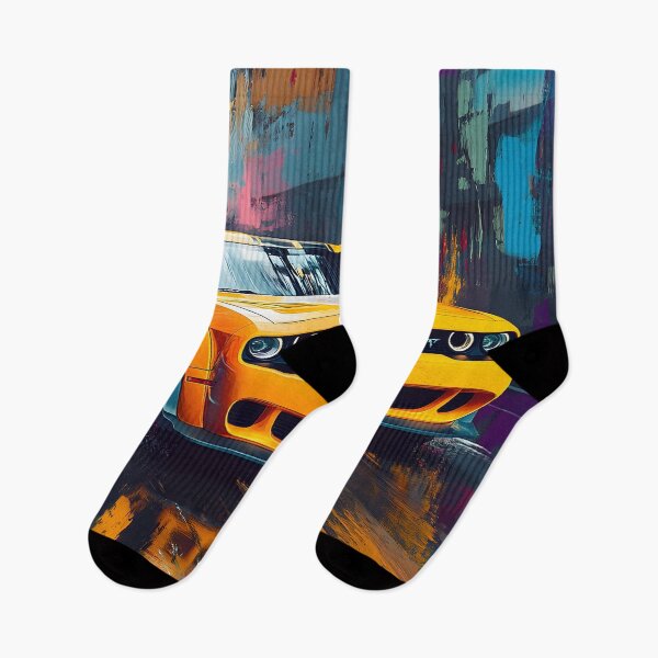 Item preview, Digital Pop Art Painting – Dodge Challenger SRT II designed and sold by AutoPopStudio.