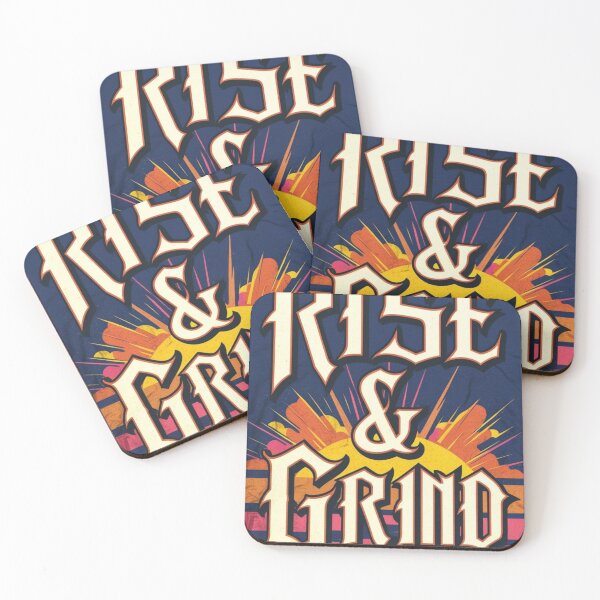 Item preview, Rise & Grind Uni Tee designed and sold by SHEPHERDSCLOTH SHOP.