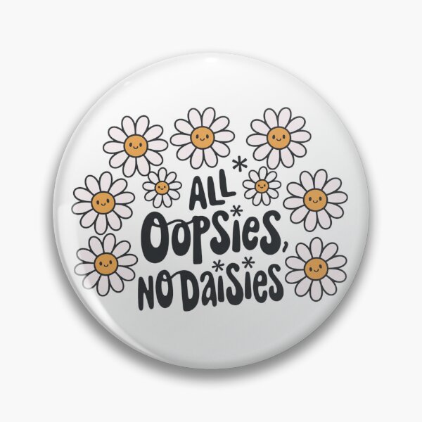 Item preview, All Oopsies No Daisies Retro Flowers designed and sold by threadzey.