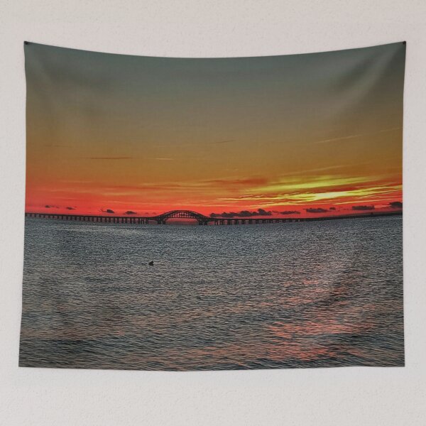 Item preview, Breathtaking Sunrise Over The Ocean - Coastal Landscape Photography designed and sold by Brian Gollob Creative Art.