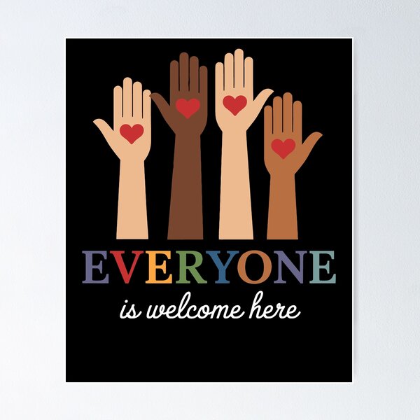 Item preview, Everyone Is Welcome Here Idaho Teacher designed and sold by ChicTeeshop.