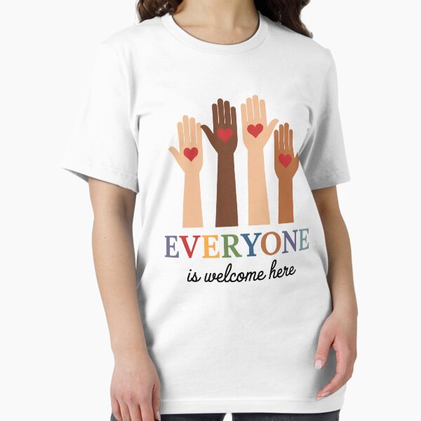 Item preview, Everyone Is Welcome Here Idaho Teacher designed and sold by ChicTeeshop.